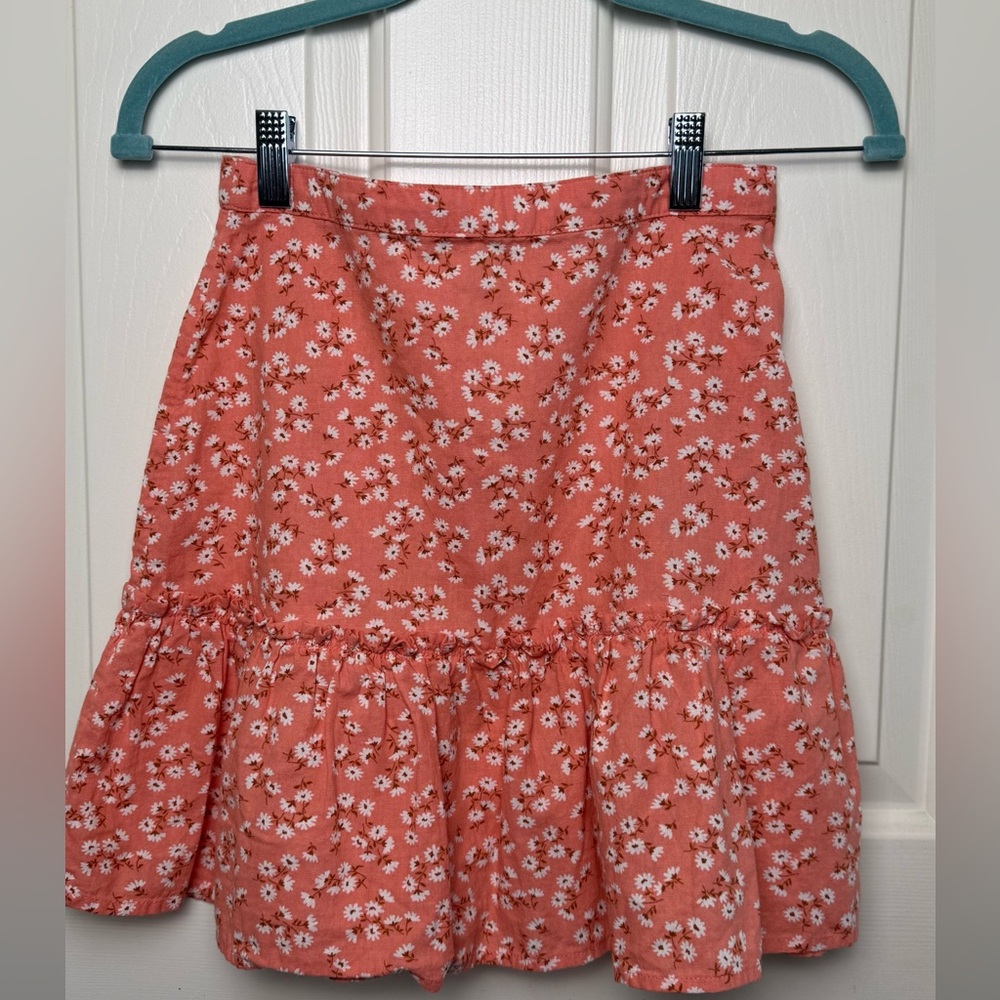 Billabong x The Salty Blonde Floral Coral Skirt